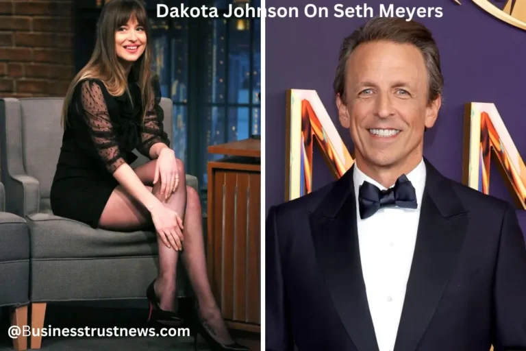 dakota johnson on seth meyers