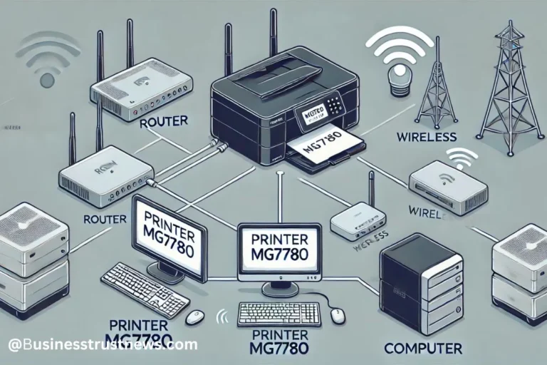 connect to mg7780 over lan network