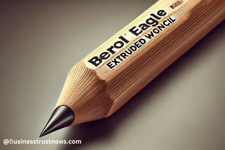extruded wood pencil berol eagle
