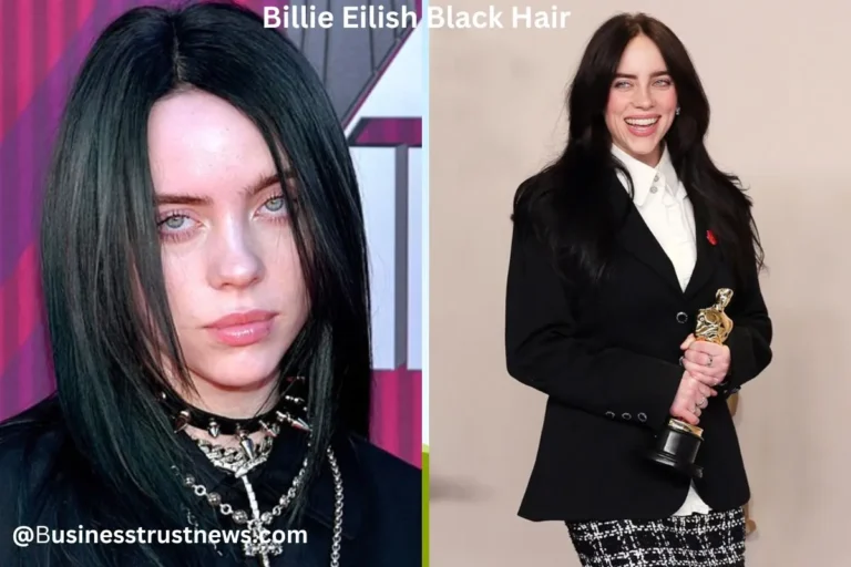 billie eilish black hair