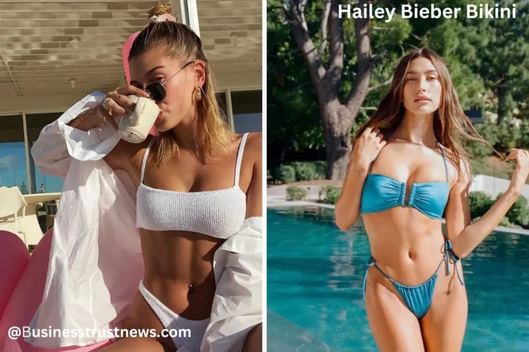 hailey bieber bikini